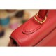 Replica Hermes Kelly Bag In Red Clemence Leather