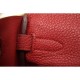 Replica Hermes Kelly Bag In Red Clemence Leather