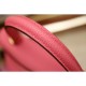 Replica Hermes Kelly Bag In Rose Lipstick Clemence Leather