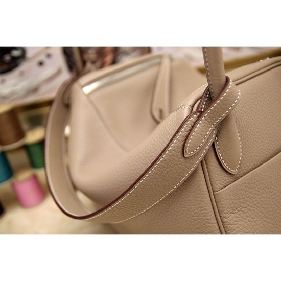 Replica Hermes Lindy 26cm 30cm 34cm Bag In Grey Leather