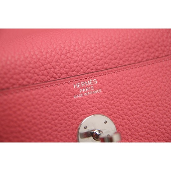 Replica Hermes Lindy 26cm 30cm 34cm Bag In Rose Lipstick Leather Fake Hermes Lindy 26cm 30cm 34cm Bag In Rose Lipstick Leather Replica