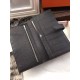 Replica Hermes Bearn Wallet In Black Leather