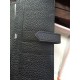 Replica Hermes Bearn Wallet In Black Leather