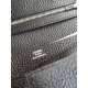Replica Hermes Bearn Wallet In Black Leather