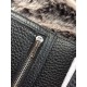 Replica Hermes Bearn Wallet In Black Leather