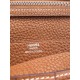 Replica Hermes Bearn Wallet In Brown Leather