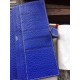 Fake Hermes Bearn Wallet In Electric Blue Leather Replica