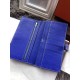 Fake Hermes Bearn Wallet In Electric Blue Leather Replica