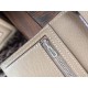 Replica Hermes Bearn Wallet In Etain Epsom Leather