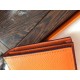 Replica Hermes Bearn Wallet In Orange Epsom Leather