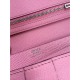 Replica Hermes Bearn Wallet In Pink Epsom Leather