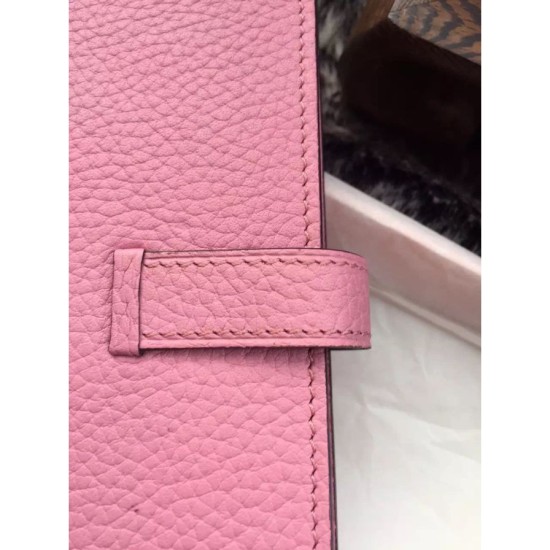 Replica Hermes Bearn Wallet In Pink Leather Replica Hermes Bearn Wallet In Pink Leather