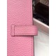 Replica Hermes Bearn Wallet In Pink Leather Replica Hermes Bearn Wallet In Pink Leather