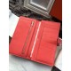 Replica Hermes Bearn Wallet In Rose Jaipur Leather