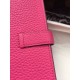 Fake Hermes Bearn Wallet In Rosy Leather Replica