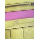 Fake Hermes Bicolor Bearn Wallet In Pink Epsom Leather Replica