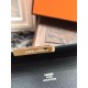 Fake Hermes Constance Long Wallet In Black Epsom Leather Replica