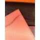 Replica Hermes Constance Long Wallet In Crevette Leather