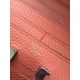 Replica Hermes Constance Long Wallet In Crevette Leather