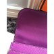 Replica Hermes Constance Long Wallet In Cyclamen Epsom Leather