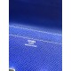 Replica Hermes Constance Long Wallet In Electric Blue Epsom Leather