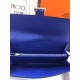 Replica Hermes Constance Long Wallet In Electric Blue Leather