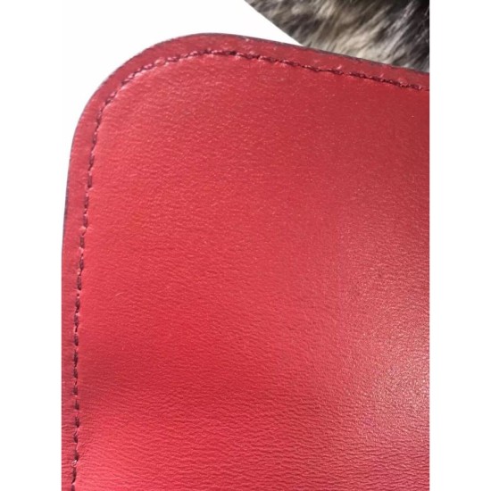 Fake Hermes Constance Long Wallet In Fuchsia Leather Replica
