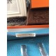 Replica Hermes Constance Long Wallet In Jean Blue Leather