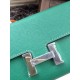 Fake Hermes Constance Long Wallet In Malachite Epsom Leather Replica