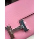 Fake Hermes Constance Long Wallet In Pink Epsom Leather Replica