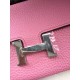 Replica Hermes Constance Long Wallet In Pink Leather