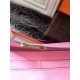 Replica Hermes Constance Long Wallet In Pink Leather