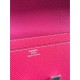 Replica Hermes Constance Long Wallet In Red Epsom Leather