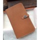 Replica Hermes Dogon Wallet In Brown Leather