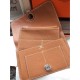 Replica Hermes Dogon Wallet In Brown Leather