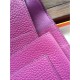 Fake Hermes Dogon Wallet In Cyclamen Leather Replica