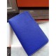 Replica Hermes Dogon Wallet In Electric Blue Leather