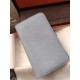 Fake Hermes Dogon Wallet In Grey Leather Replica