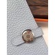 Fake Hermes Dogon Wallet In Grey Leather Replica