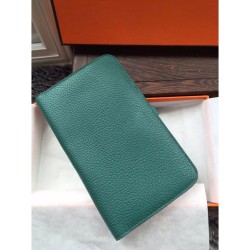 Fake Hermes Dogon Wallet In Malachite Leather Replica