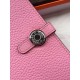 Replica Hermes Dogon Wallet In Pink Leather
