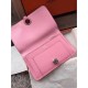Replica Hermes Dogon Wallet In Pink Leather