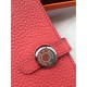 Replica Hermes Dogon Wallet In Rose Jaipur Leather
