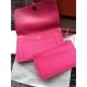Replica Hermes Dogon Wallet In Rose Tyrien Leather