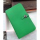 Fake Hermes Dogon Wallet In Vert Leather Replica