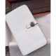 Replica Hermes Dogon Wallet In White Leather