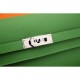 Replica Hermes Kelly Longue Wallet In Bamboo Epsom Leather