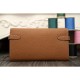 Fake Hermes Kelly Longue Wallet In Brown Clemence Leather Replica