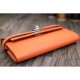 Fake Hermes Kelly Longue Wallet In Crevette Epsom Leather Replica