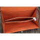 Fake Hermes Kelly Longue Wallet In Crevette Epsom Leather Replica
